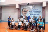 TEKERLEKLİ SANDALYE BASKETBOL - Bağcılarlı Engelliler İlk Galibiyetini Aldı