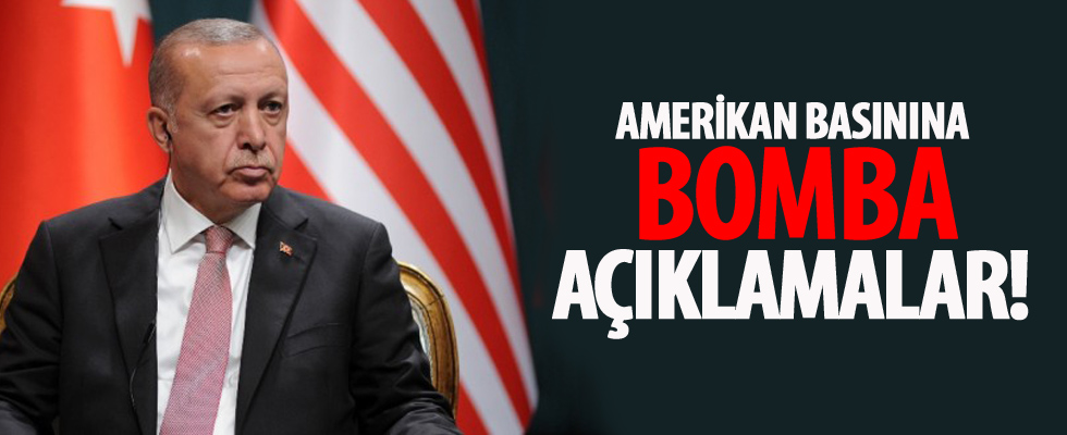 Cumhurbaşkanı Erdoğan, ABD basınına konuştu