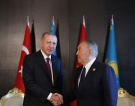 ÖZBEKISTAN - Cumhurbaşkanı Erdoğan Nazarbayev İle Görüştü