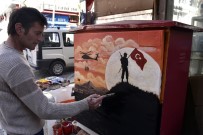 ERCAN ÇİMEN - Gümüşhane'de Caddelerdeki Elektrik Panoları Sanat Eserine Dönüşüyor