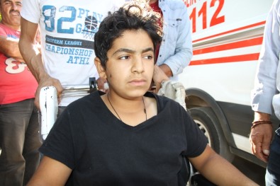 Havan Topu Saldırısında Yaralanan Çocuk İHA'ya Konuştu