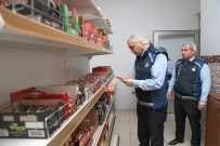 OKUL KANTİNİ - Pamukkale'de Zabıta Ekipleri Okul Kantinlerini Denetledi