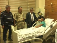 UZMAN ÇAVUŞ - Vali Pekmez,  Yaralı Askeri Ziyaretti