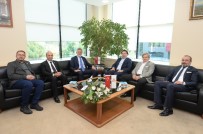 HAŞIM KıLıÇ - Başkan Burkay, Bursaspor Yönetimini Ağırladı