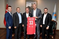 SERVET TAZEGÜL - Mersin, Türkiye-Litvanya Basketbol Maçına Hazırlanıyor