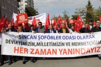 ZEYTIN DALı - Sincan Şoförler Ve Otomobilciler Odasından Barış Pınarı Harekatı'na Destek