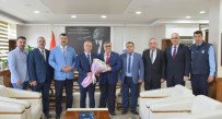 MUSTAFA YıLDıRıM - Türk Yerel Hizmet-Sen'den Başkan Kayda'ya Ziyaret