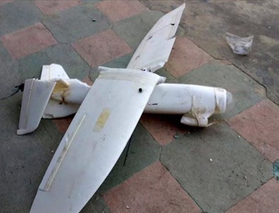 Terör örgütü YPG/PKK'nın insansız hava aracı düşürüldü