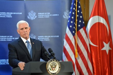 ABD Başkan Yardımcısı Pence Açıklaması 'ABD İle Türkiye, Suriye'de Bir Ateşkes Konusunda Anlaşmaya Vardı'
