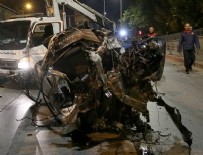 İSMET İNÖNÜ - Ankara'da trafik kazası: 2 ağır yaralı
