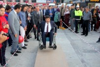 ALI ARSLANTAŞ - Belediye Başkanı Engellilerin Yaşadığı Zorlukları Yaşayarak Test Etti