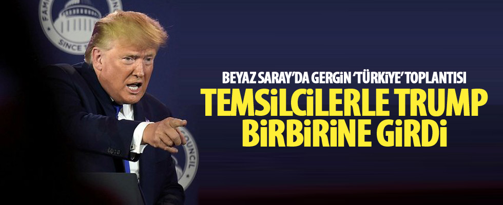 Beyaz Saray'da gergin toplantı