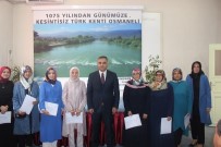 NAIF YAVUZ - Dokuma Ve Dikiş Kursun Tamamlayanlara Sertifikaları Verildi