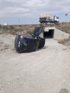 Konya'da Trafik Kazası Açıklaması 2 Yaralı