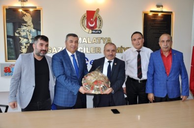 Malatya Ticaret Borsası Başkanı Ramazan Özcan MGC'ni Ziyaret Etti