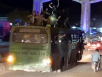 Suriye ordusu o kente girdi
