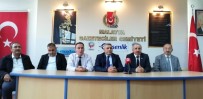 İLETİŞİM FAKÜLTESİ - TSO Başkanı Sadıkoğlu Malatya Gazeteciler Cemiyetini Ziyaret Etti