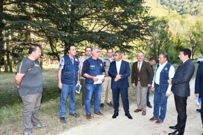 Vali Gürel, Fındıkaltı Tesislerinde İncelemelerde Bulundu