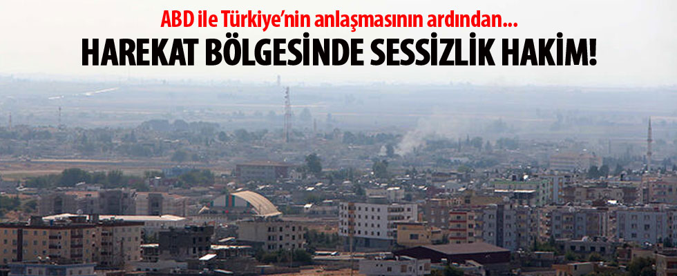 ABD ile Türkiye'nin anlaşmasının ardından Tel Abyad sınırında sessizlik hakim