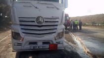 MAZOT TANKERİ - Adana'da Trafik Kazası Açıklaması 1 Yaralı