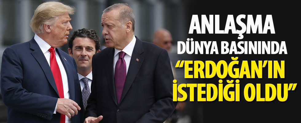 Anlaşma dünya basınında