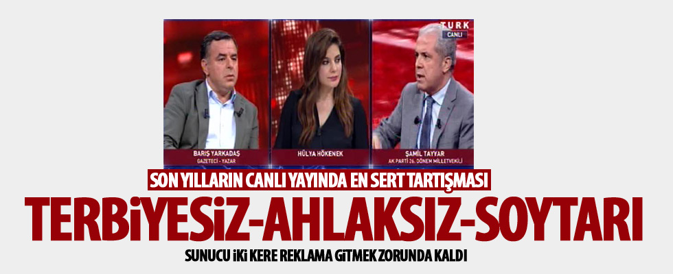 Barış Yarkadaş'la Şamil Tayyar birbirine girdi