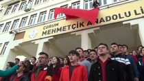 SINIR ÖTESİ OPERASYON - Bin 200 Öğrenciden Mehmetçiğe 'Komando Andı' İle Selam