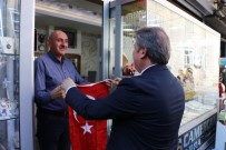 TAMPON BÖLGE - Cumhuriyet Meydanı Türk Bayrakları İle Donatıldı