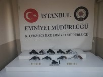 SİLAH KAÇAKÇILIĞI - İstanbul'da Silah Kaçakçılığı Ve Tefecilik Operasyonu Açıklaması 3 Gözaltı