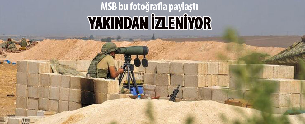 MSB: PKK/YPG'nin güvenli bölgeden çekilmesi yakından takip edilmektedir