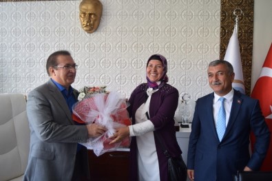 Muhtarlardan Başkan Kazgan'a Ziyaret