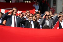 FIRAT KALKANI - Rektör Karamustada Asker Selamı Verdi, Harekatı Destekledi