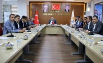 MAZLUM - AK Parti İl Başkanı Yıldız İlçe Başkanlarıyla Bir Araya Geldi