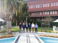 MURAT KAYA - Başkan Kaya'dan Başkan Yaman'a Ziyaret