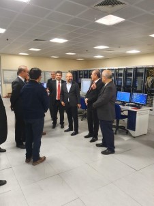 DHMİ Genel Müdürü Keskin'den Hava Trafik Kontrol Merkezine Ziyaret