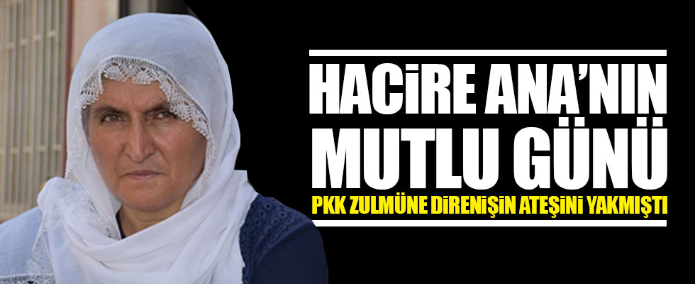 Hacire Akar oğlunu terörden kurtardı, mürüvvetini gördü