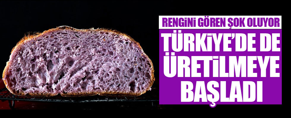 Mor Ekmek Türkiye'de de üretilmeye başlandı