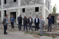 BAYRAM ÖZTÜRK - Varto Müftüsü Öztürk, Kuran Kursu İnşaatını İnceledi