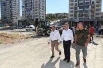 SICAK ASFALT - Asfalt Çalışmalarını Yerinde İnceledi