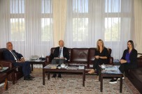 Eğitim Ateşesi David Fay, Atatürk Üniversitesini Ziyaret Etti