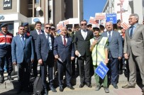 YAYA GEÇİDİ - Erzurum'da 'Yaya Güvenliği Nöbeti' Düzenlendi
