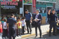 İskilip'te 'Yaya Güvenliğinin Nöbetçisiyiz' Uygulaması