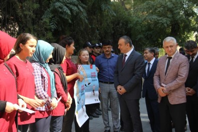 Kilis'te 'Yaya Geçidi Nöbeti' Etkinliği Düzenlendi