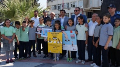 Sarıgöl'de Yaya Öncelikli Trafik Uygulaması