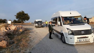 Akdağmadeni'nde Öğrenci Servisleri Denetlendi