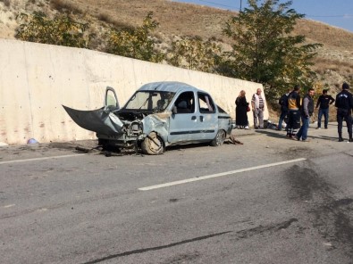 Çankırı'da Trafik Kazası Açıklaması 1 Ölü, 2 Yaralı