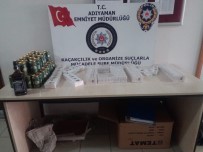 KAÇAK İÇKİ - Kaçak Sigara Ve İçki Ele Geçirildi