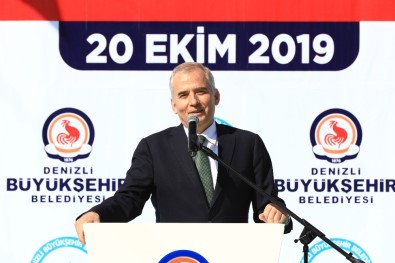 Denizli Büyükşehir Belediyesinden Dev Alt Yapı Yatırımı