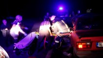 Kütahya'da İki Otomobil Çarpıştı Açıklaması 1 Ölü, 3 Yaralı