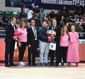 BASKETBOL TAKIMI - Meme Kanserine Basketle Dikkat Çektiler